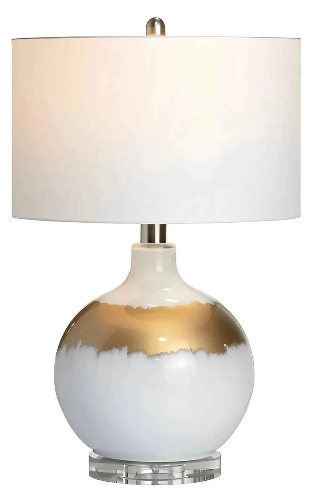 Rho of Burlington Bay Table Lamps (2-Pack), Gold, Transitional