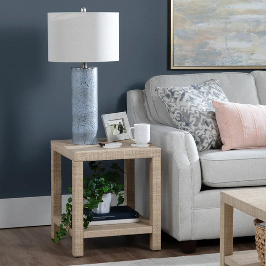 Regor of Portsmouth Table Lamps (2-Pack), Blue, Transitional