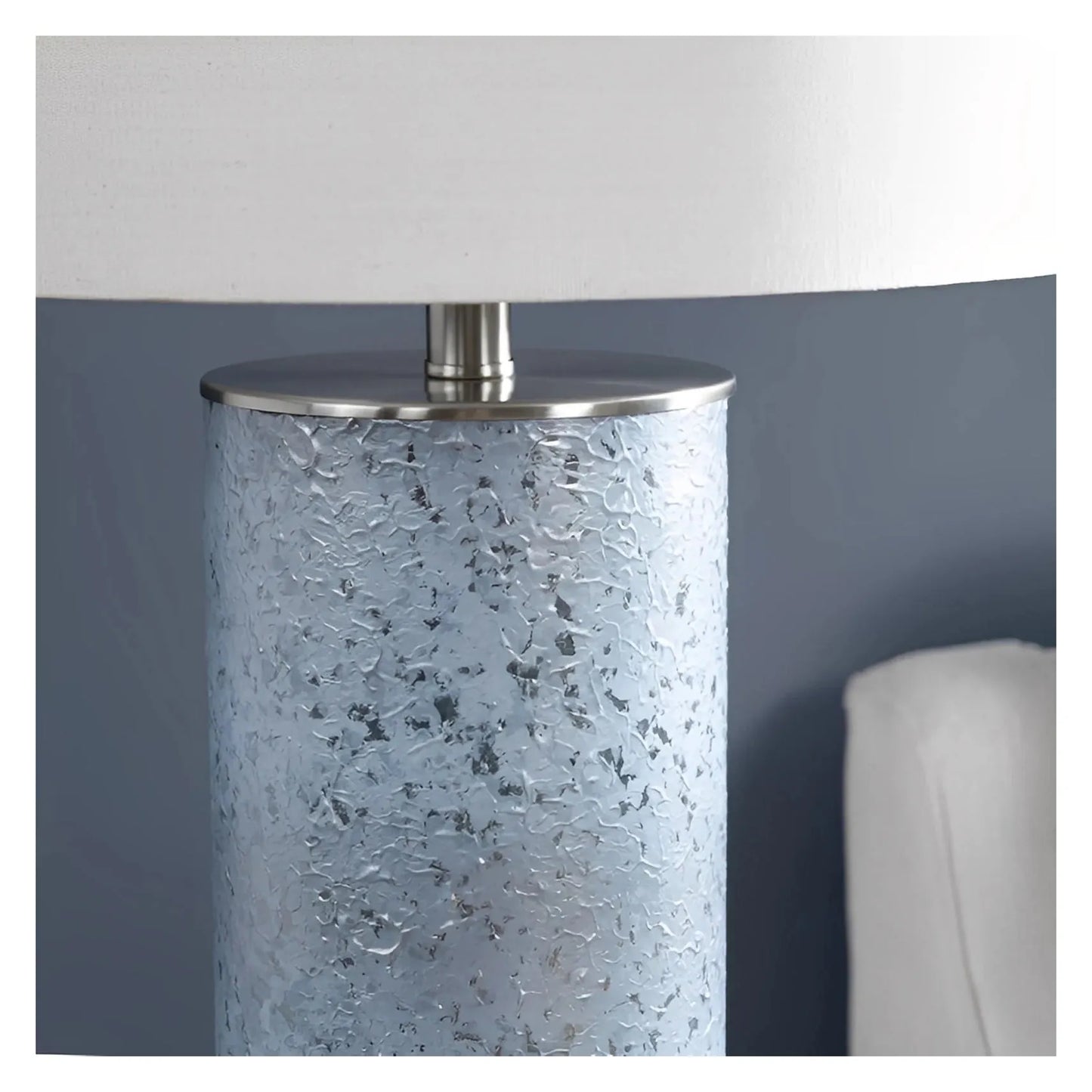 Regor of Portsmouth Table Lamps (2-Pack), Blue, Transitional