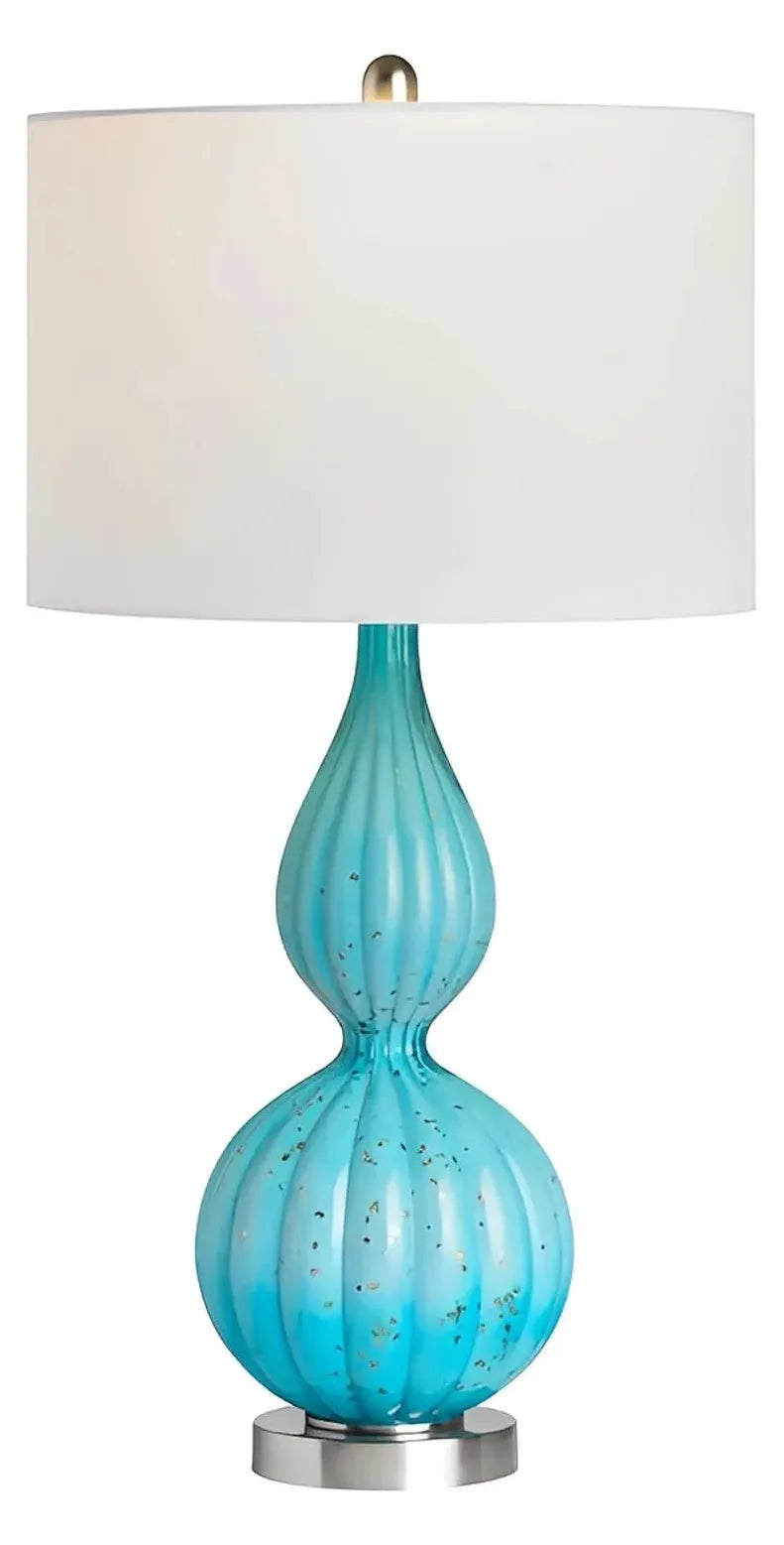 Zosma of Lakehurst Table Lamps (2-Pack), Blue, Transitional