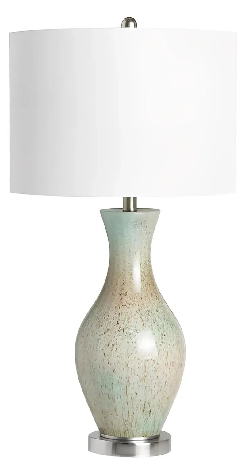 Albireo of Greenwich Table Lamps (2-Pack), Green, Transitional