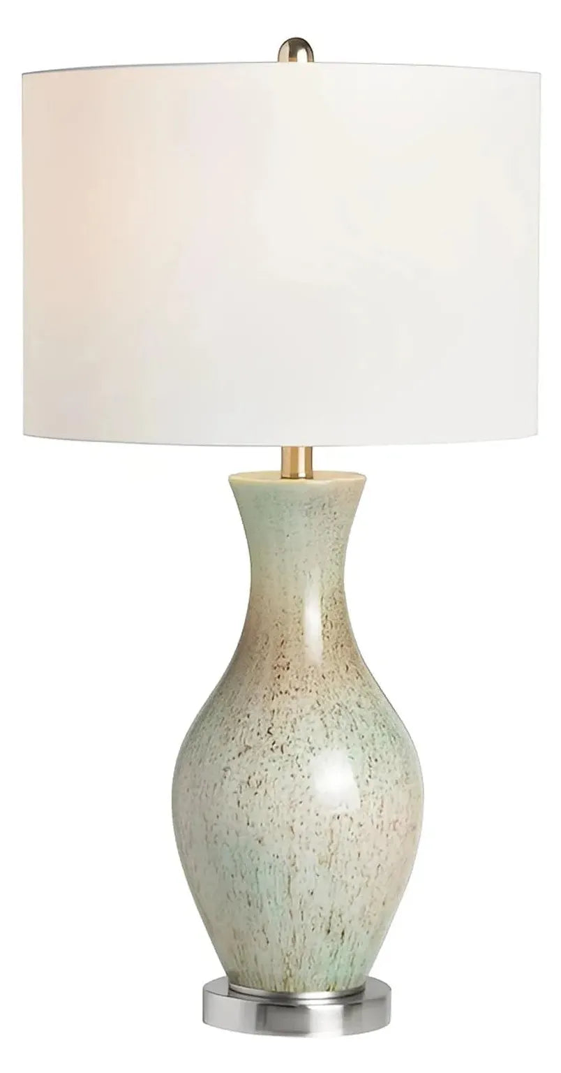 Albireo of Greenwich Table Lamps (2-Pack), Green, Transitional