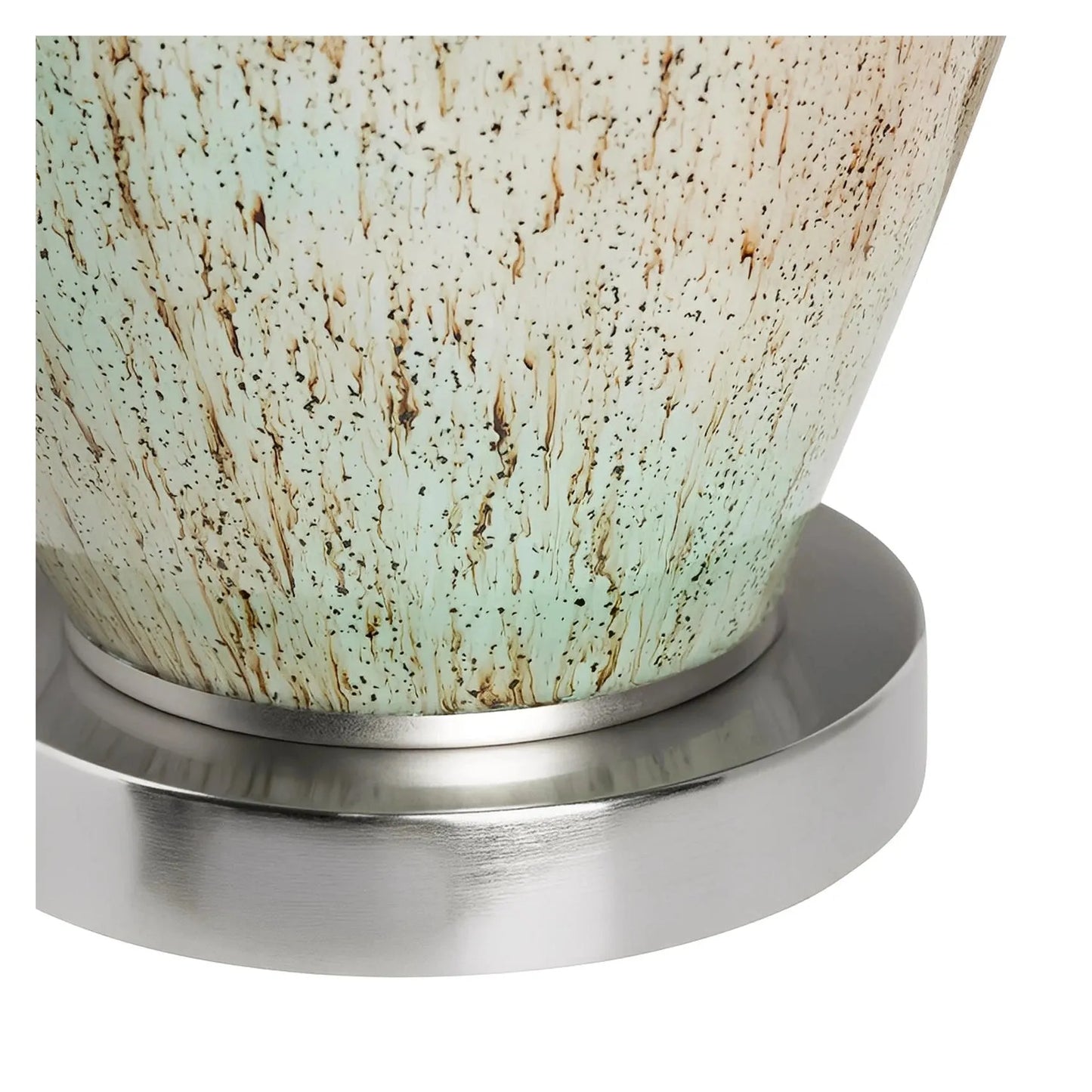 Albireo of Greenwich Table Lamps (2-Pack), Green, Transitional