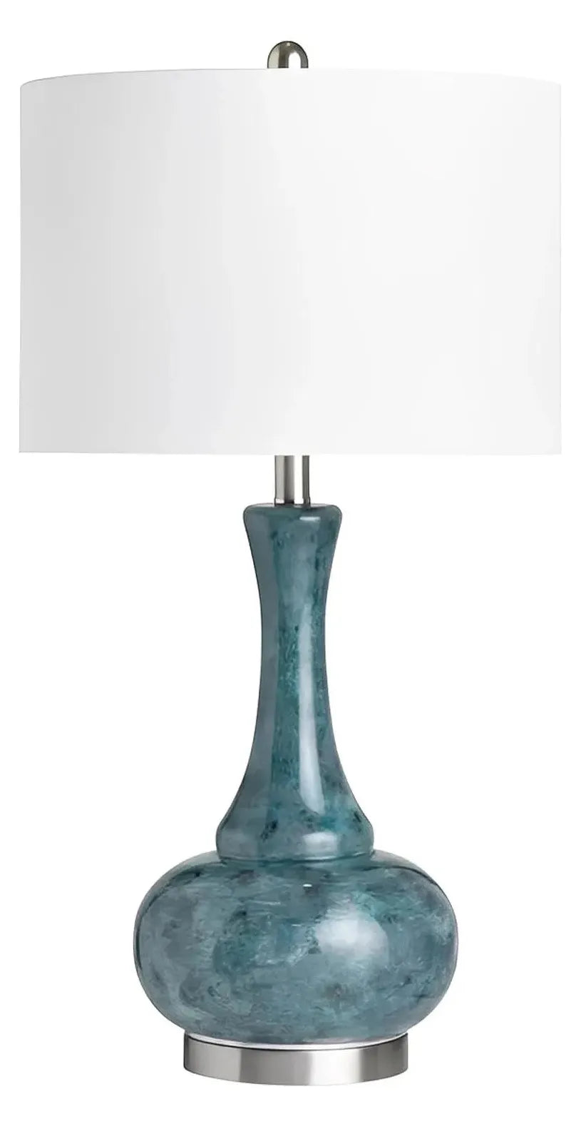 Rasalhague of Stillwater Table Lamps (2-Pack), Green, Transitional