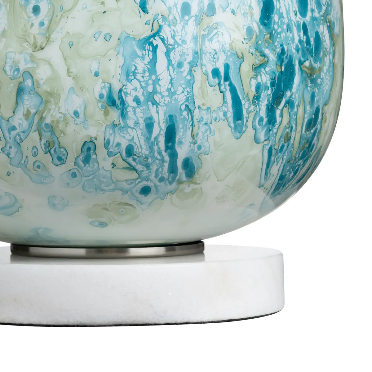 Saida of Hollis Table Lamps (2-Pack), Blue, Transitional