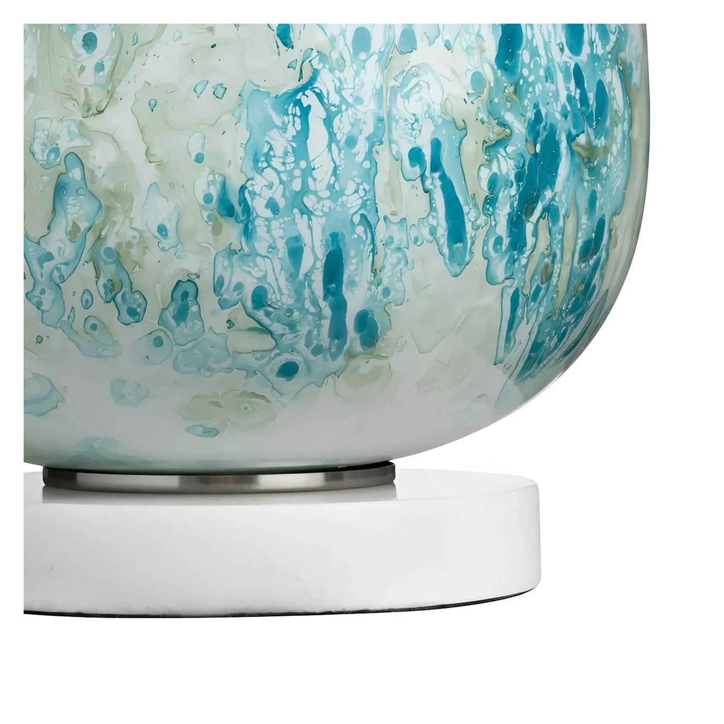 Saida of Hollis Table Lamps (2-Pack), Blue, Transitional