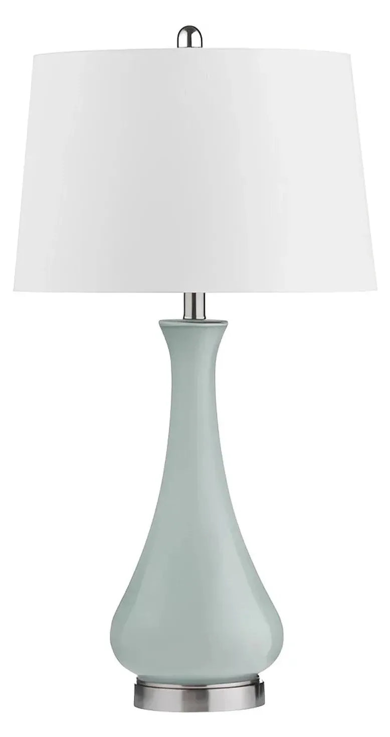Saida of Montpelier Table Lamps (2-Pack), Green, Transitional