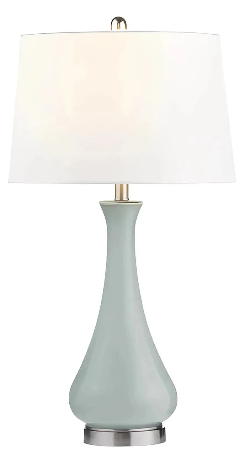 Saida of Montpelier Table Lamps (2-Pack), Green, Transitional