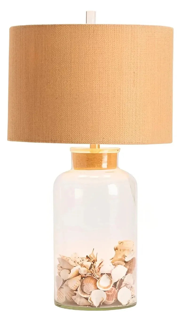 Icarus of Acadia Table Lamps (2-Pack), Transparent, Coastal