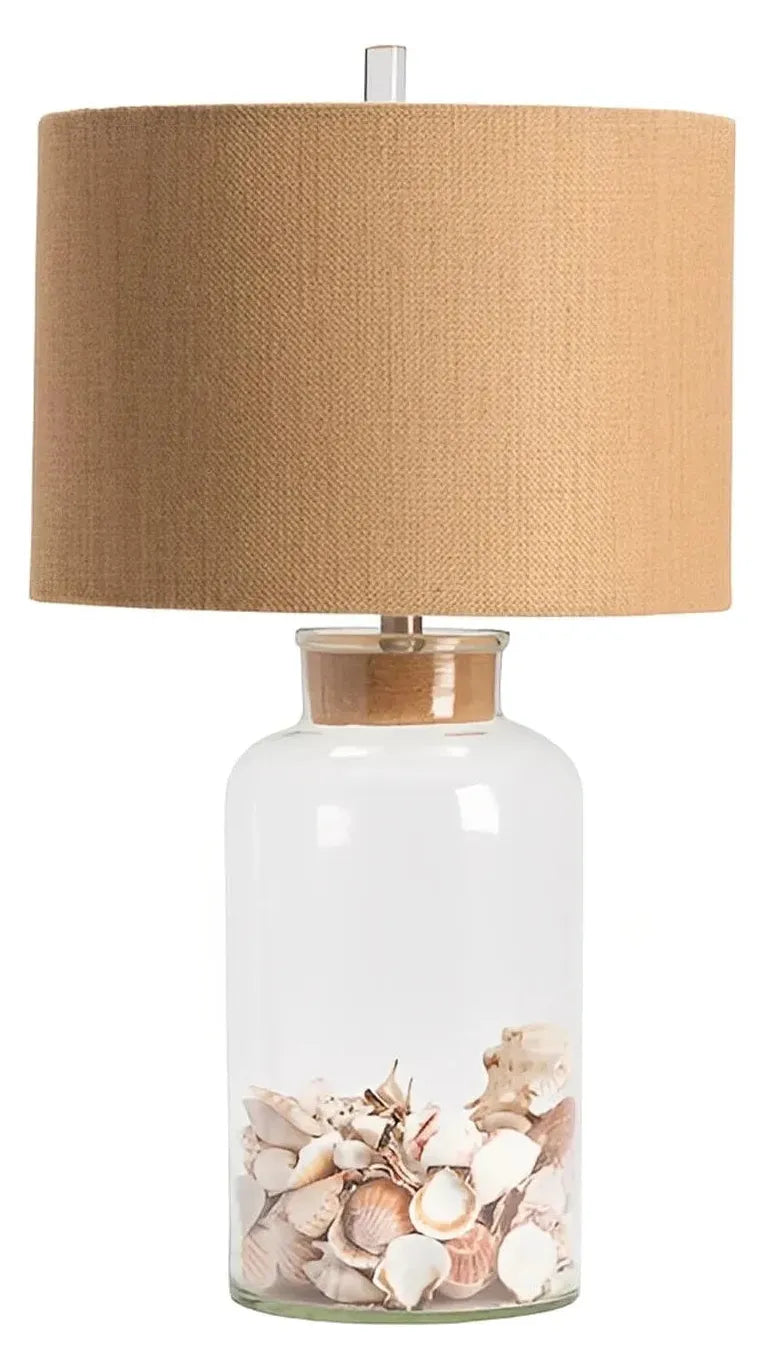 Icarus of Acadia Table Lamps (2-Pack), Transparent, Coastal