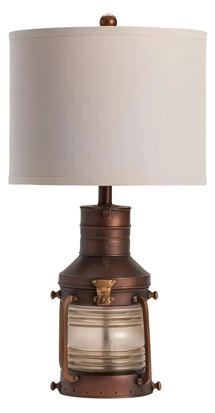 Alhena of Brockton Table Lamps (2-Pack), Bronze, Rustic