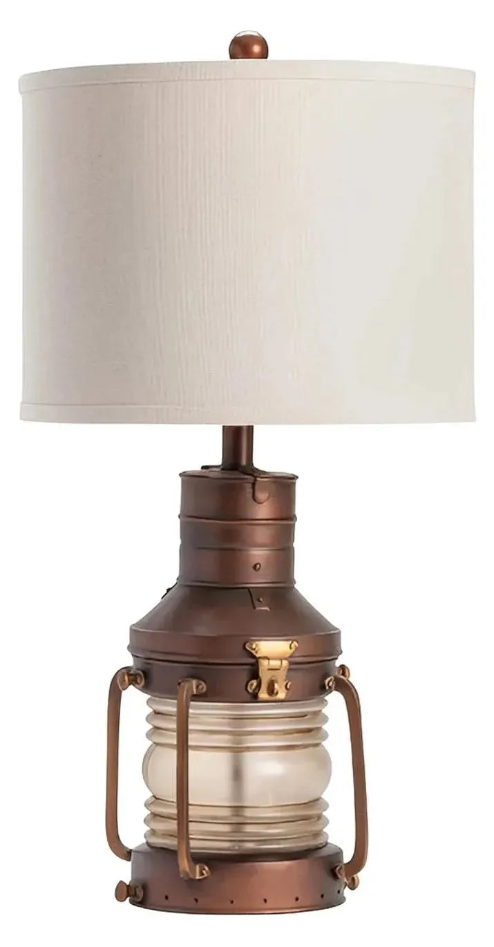 Alhena of Brockton Table Lamps (2-Pack), Bronze, Rustic