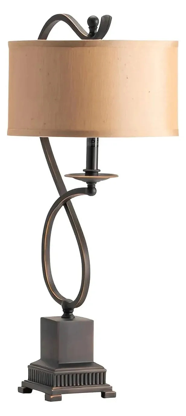 Yildun of Manchester Table Lamps (2-Pack), Bronze, Traditional