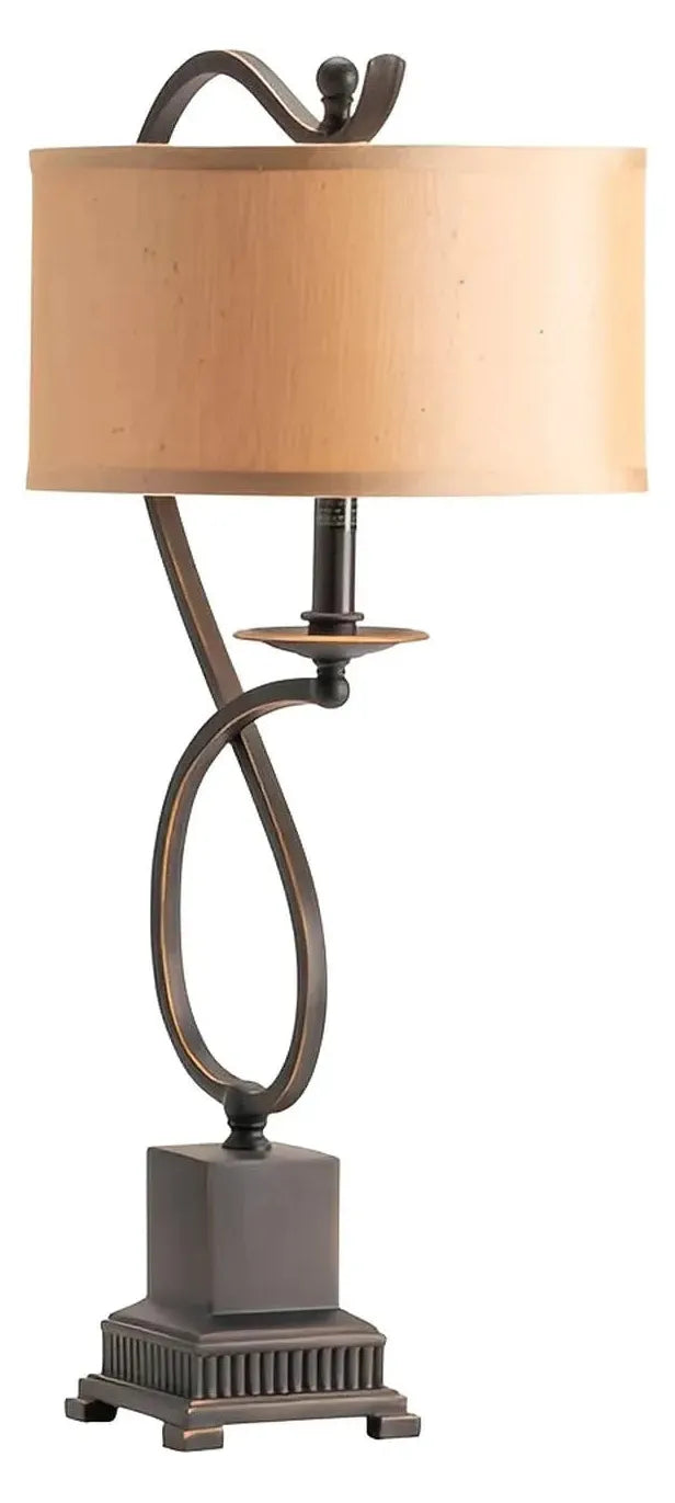 Yildun of Manchester Table Lamps (2-Pack), Bronze, Traditional