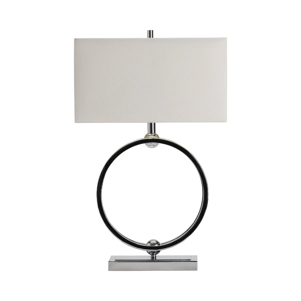Scheat of Kennebec Bay Table Lamps (2-Pack), Silver, Contemporary
