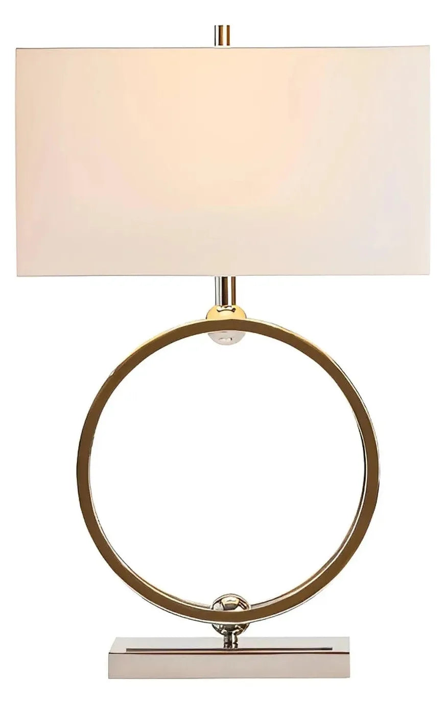 Scheat of Kennebec Bay Table Lamps (2-Pack), Silver, Contemporary