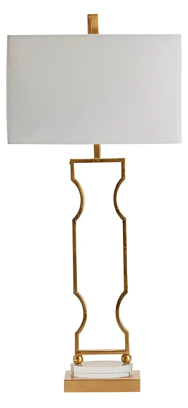 Mintaka of Bennington Table Lamps (2-Pack), Gold, Traditional