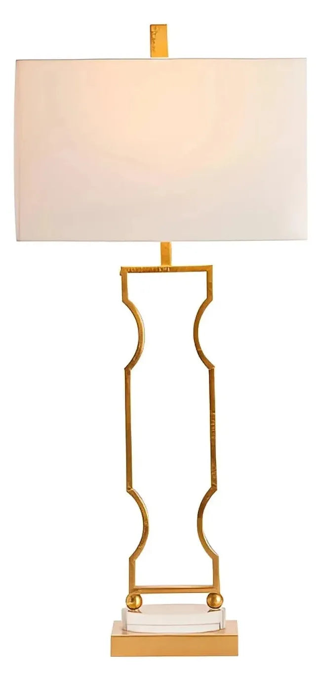 Mintaka of Bennington Table Lamps (2-Pack), Gold, Traditional