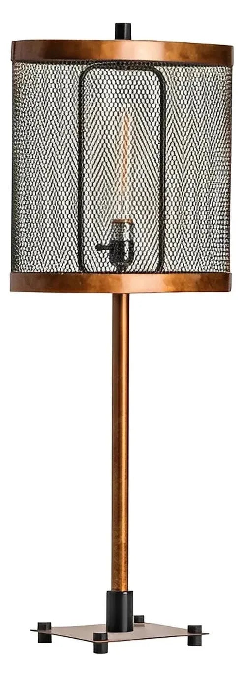 Enif of Lewiston Table Lamps (2-Pack), Gold, Rustic