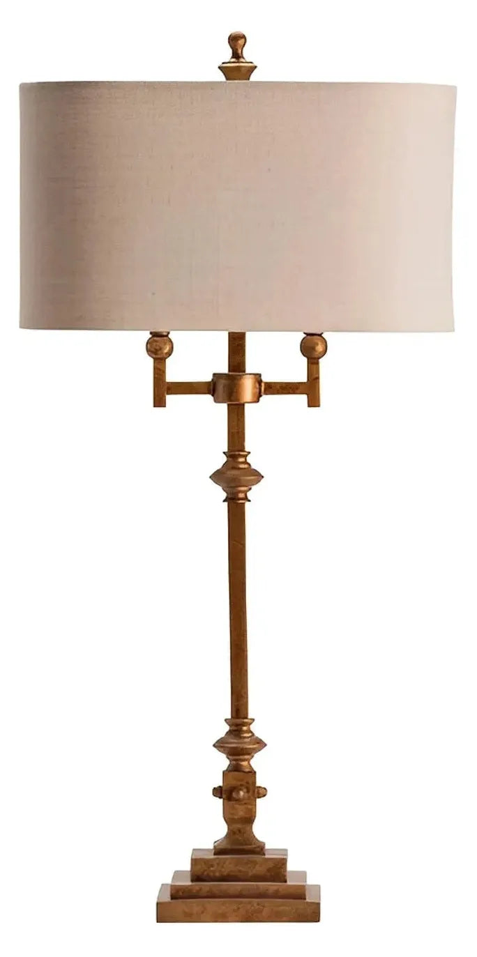 Capella of Augusta Table Lamps (2-Pack), Gold, Traditional