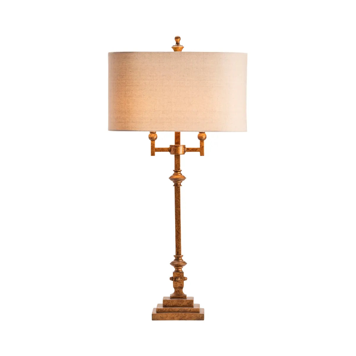 Capella of Augusta Table Lamps (2-Pack), Gold, Traditional