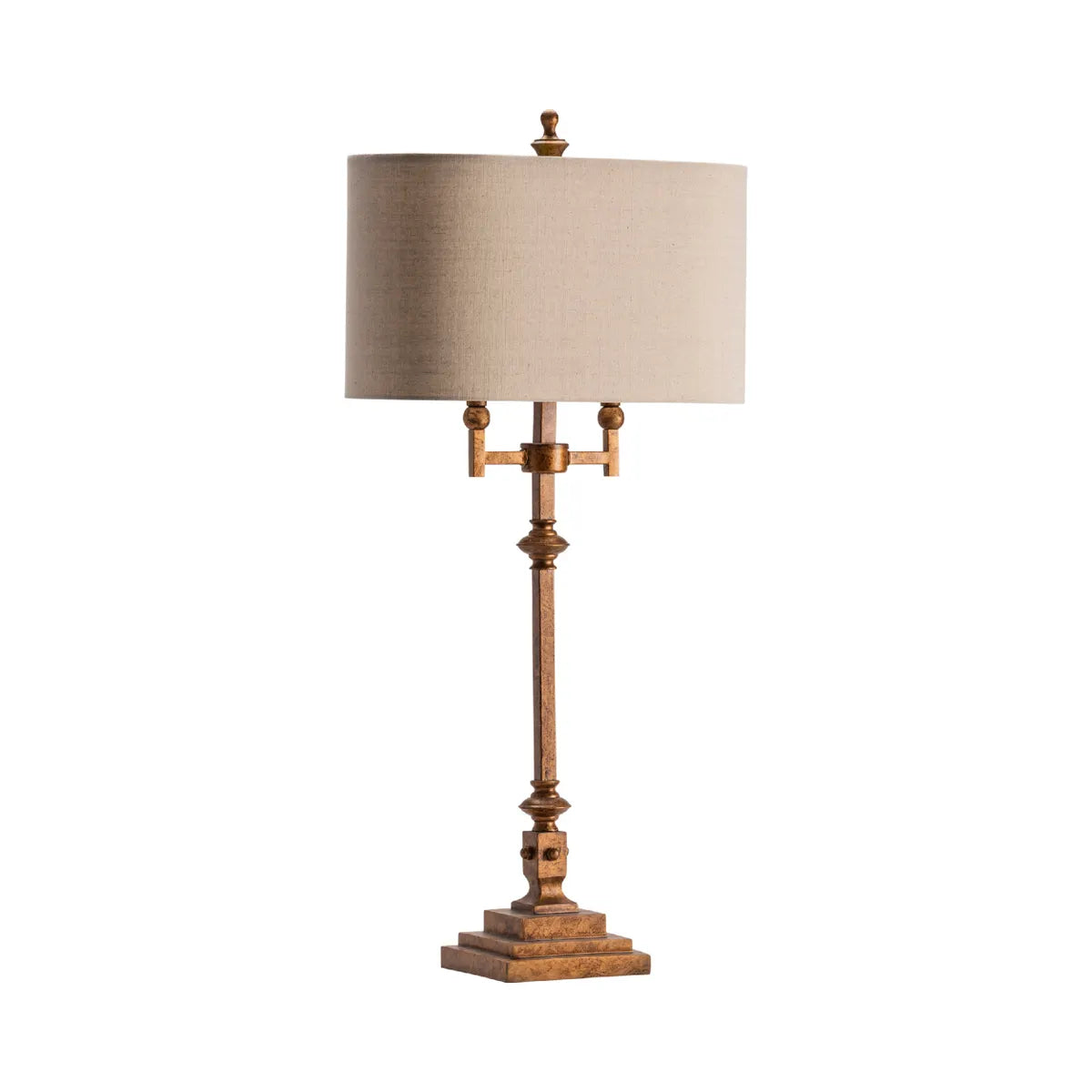Capella of Augusta Table Lamps (2-Pack), Gold, Traditional
