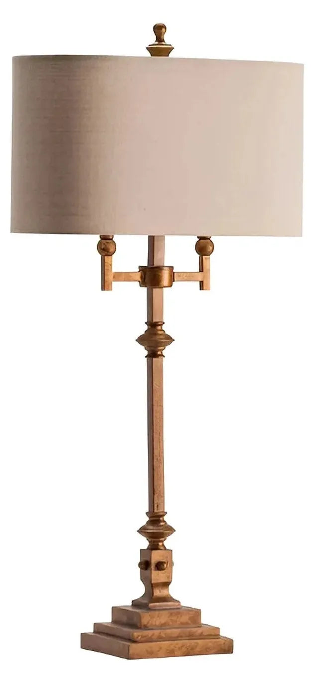 Capella of Augusta Table Lamps (2-Pack), Gold, Traditional