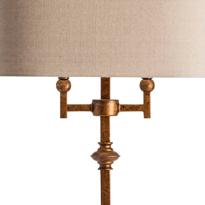 Capella of Augusta Table Lamps (2-Pack), Gold, Traditional