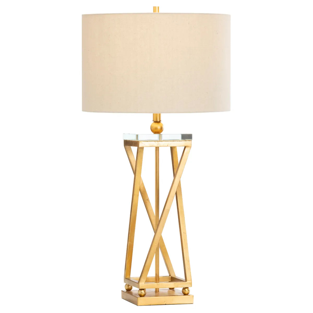 Alderamin of Cedar Hill Table Lamps (2-Pack), Gold, Transitional