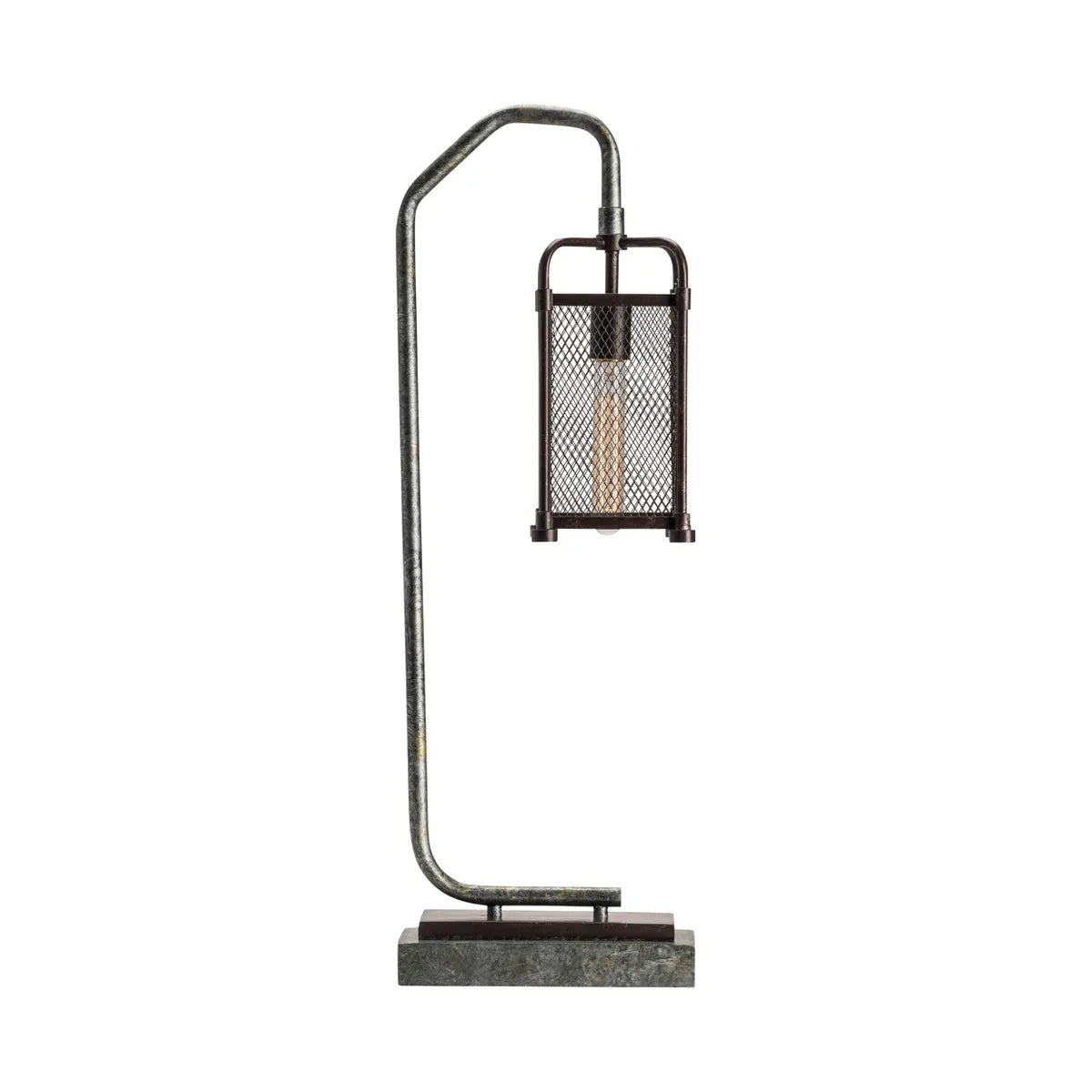 Pleione of Vineyard Sound Table Lamps (2-Pack), Silver, Rustic