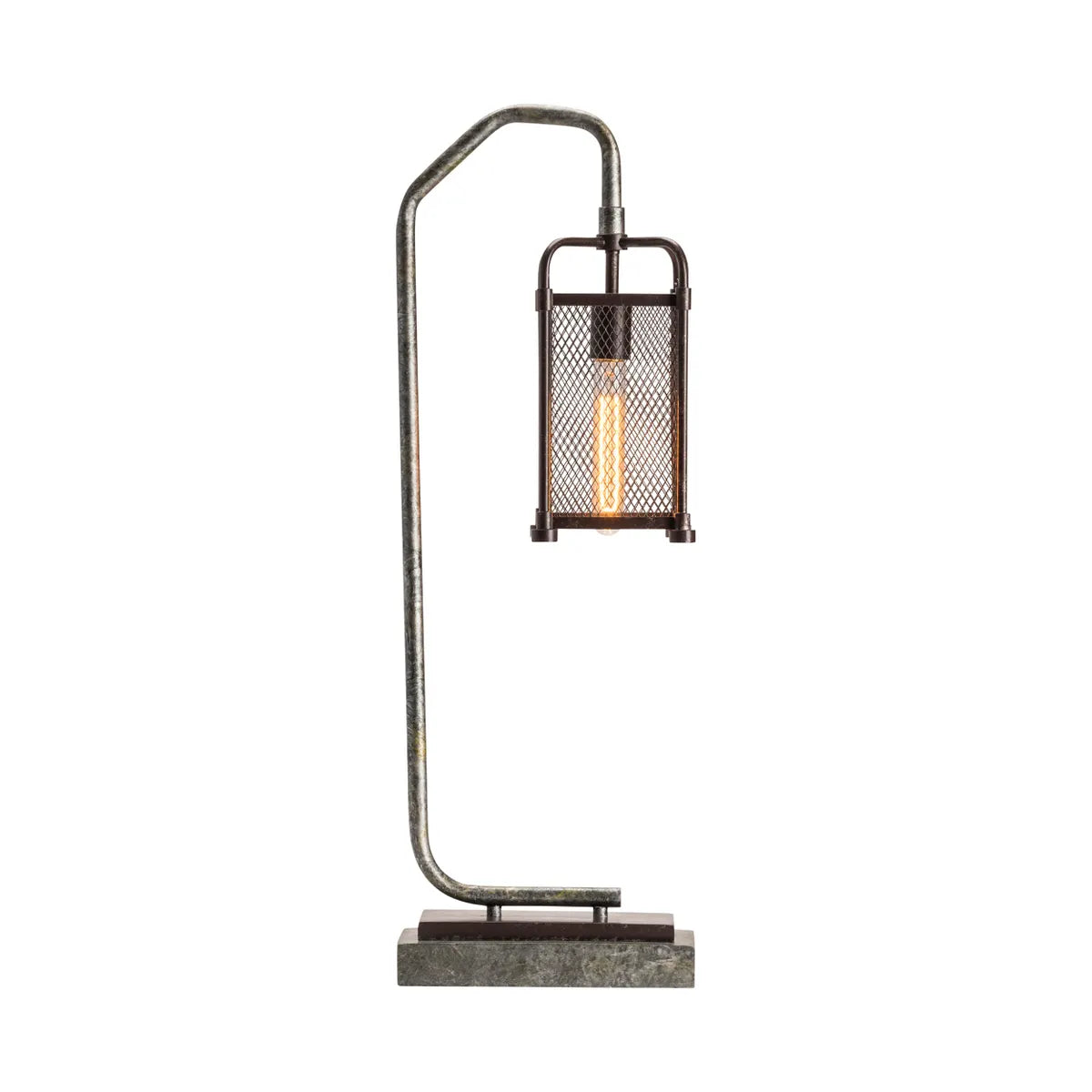 Pleione of Vineyard Sound Table Lamps (2-Pack), Silver, Rustic