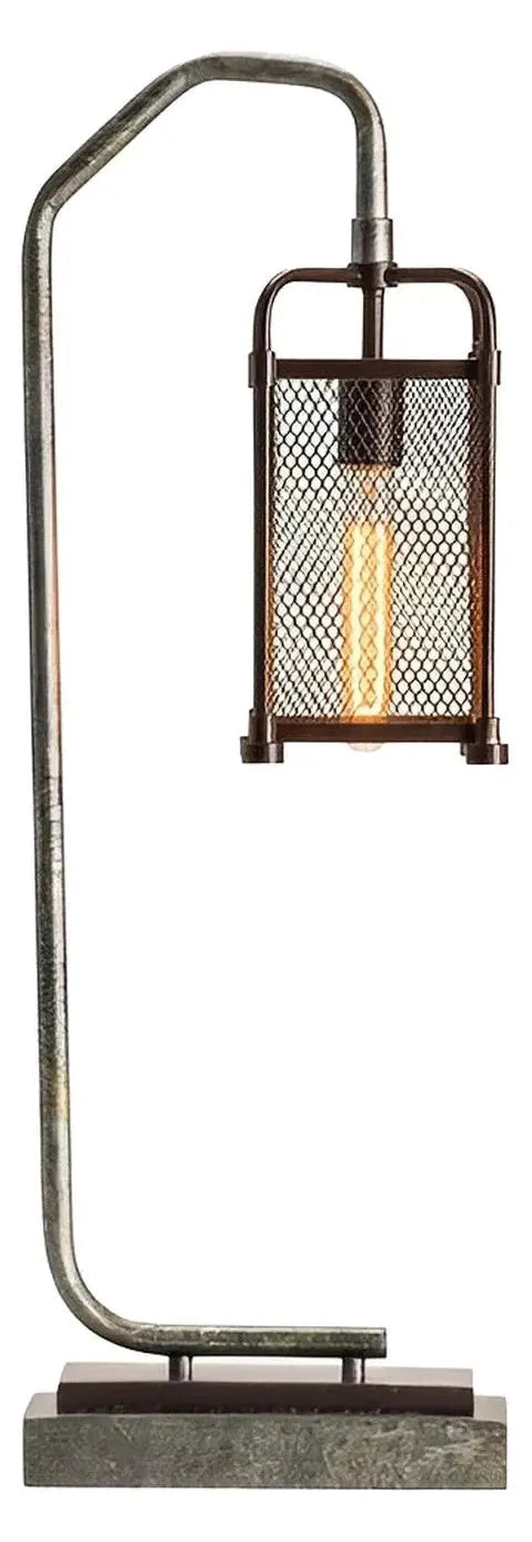 Pleione of Vineyard Sound Table Lamps (2-Pack), Silver, Rustic