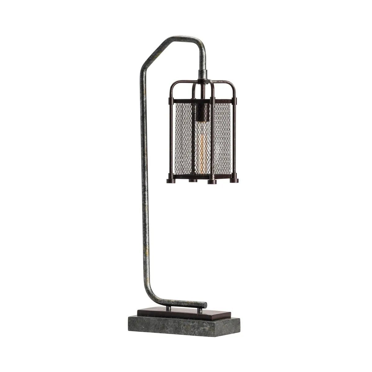 Pleione of Vineyard Sound Table Lamps (2-Pack), Silver, Rustic