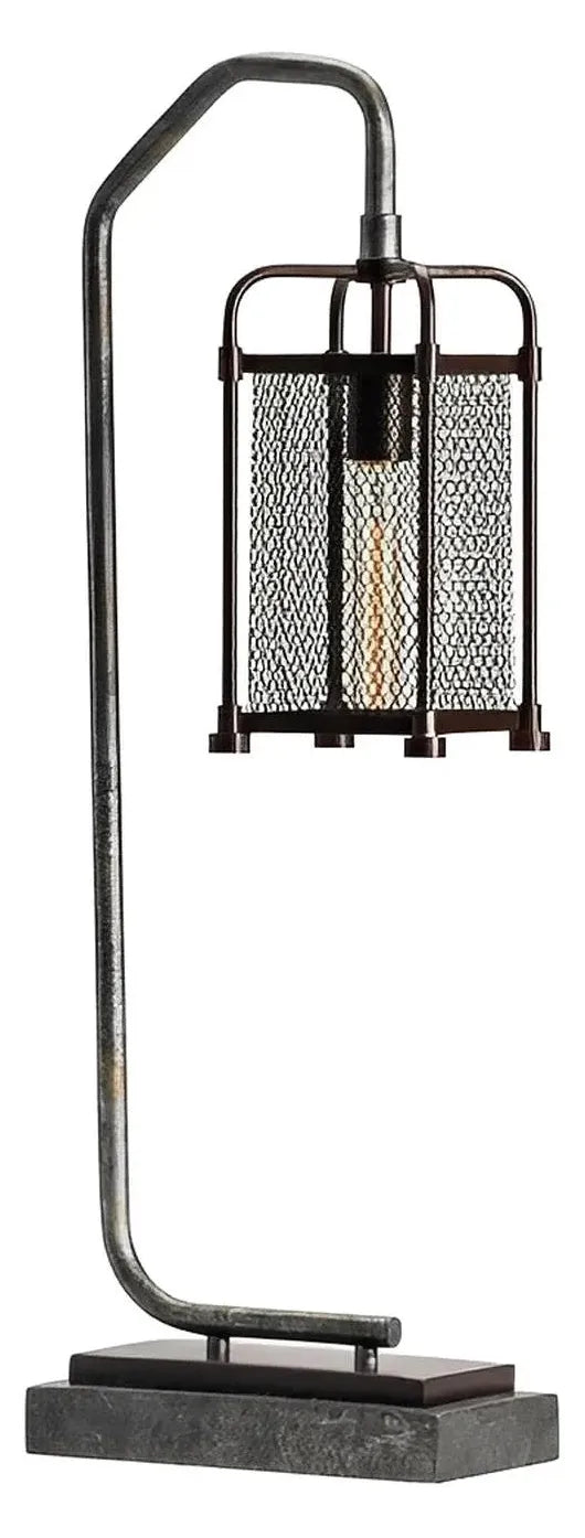 Pleione of Vineyard Sound Table Lamps (2-Pack), Silver, Rustic