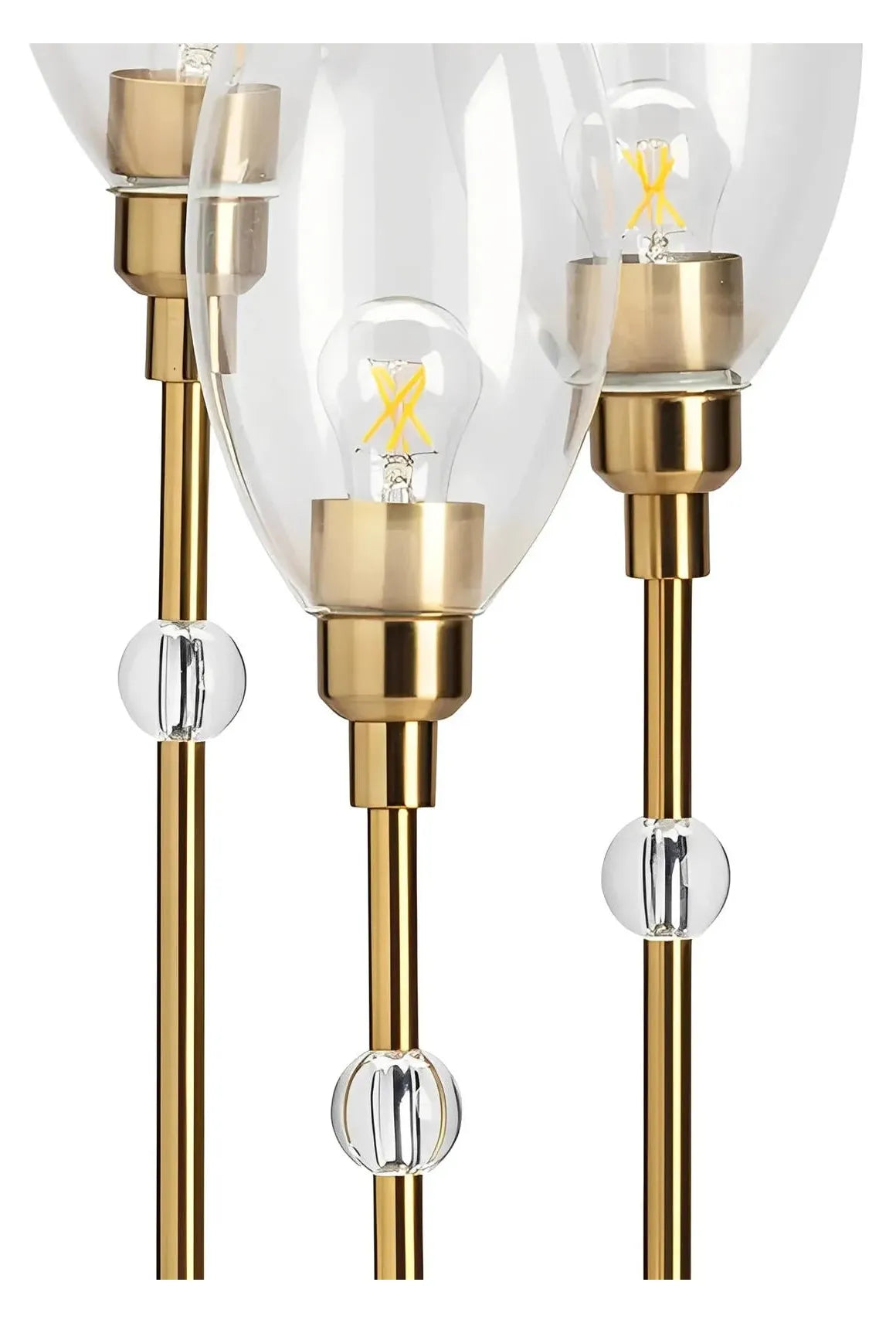 Vega of Ashfield Table Lamps (2-Pack), Gold, Transitional