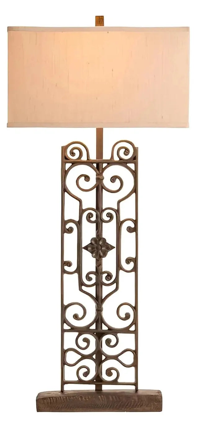 Lesath of Ogunquit Table Lamps (2-Pack), Bronze, Rustic
