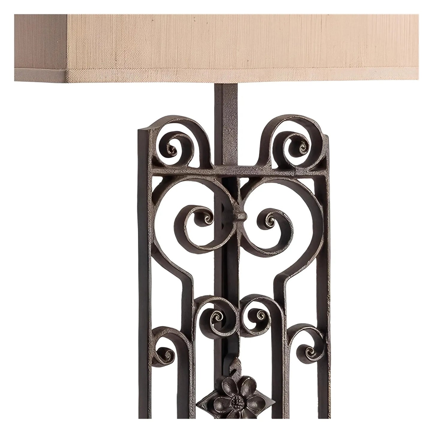 Lesath of Ogunquit Table Lamps (2-Pack), Bronze, Rustic