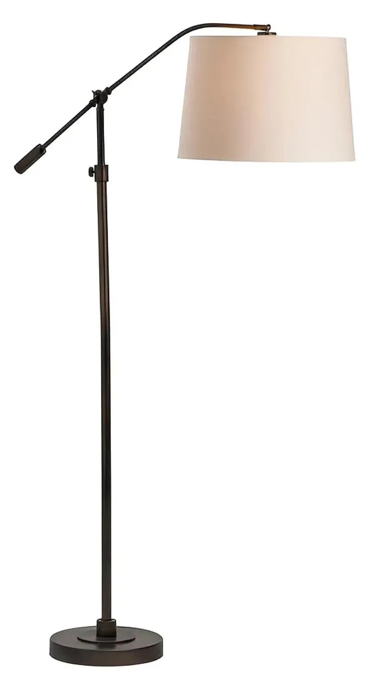 Diphda of Riverbend Floor Lamp, Black, Transitional