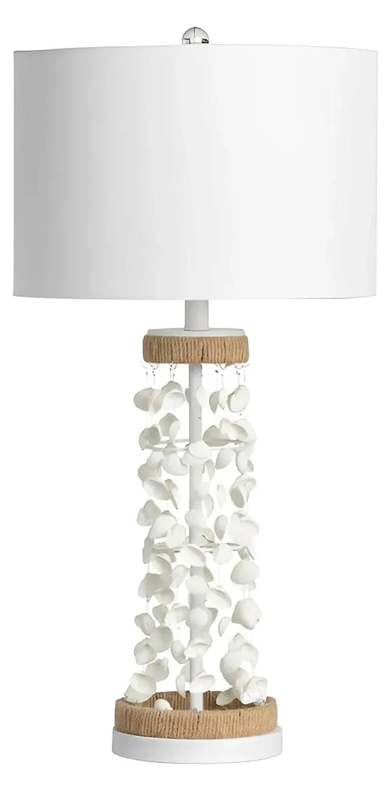 Talitha of Brockton Table Lamps (2-Pack), White, Coastal