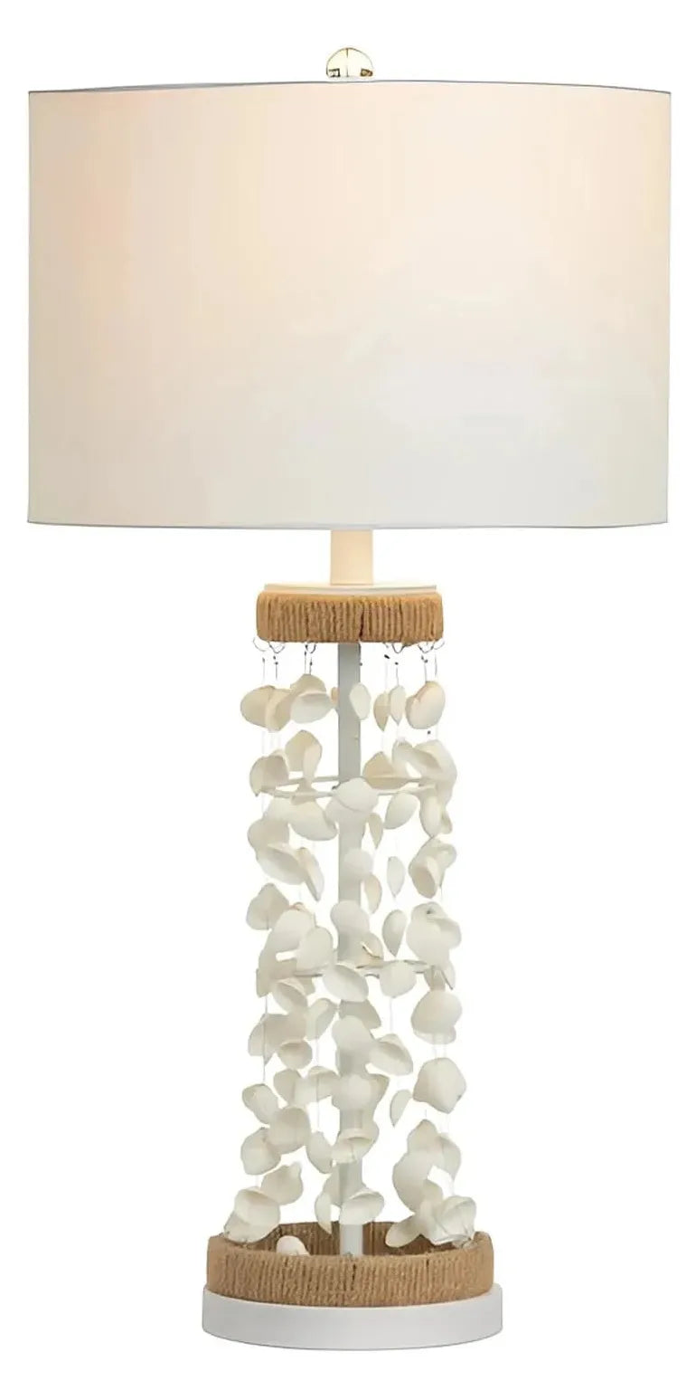 Talitha of Brockton Table Lamps (2-Pack), White, Coastal