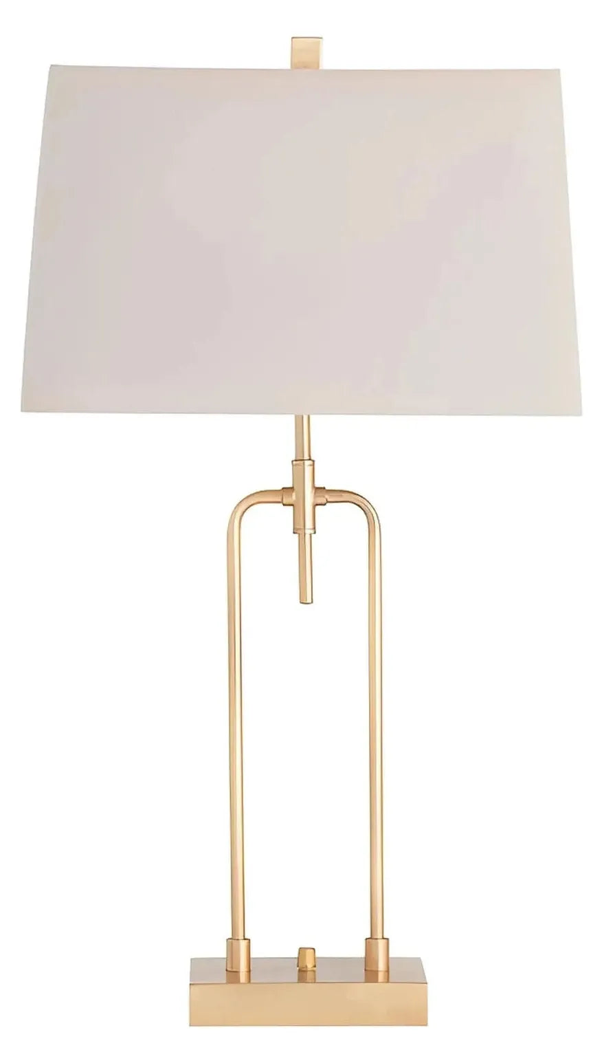 Icarus of Bar Harbor Table Lamps (2-Pack), Gold, Contemporary