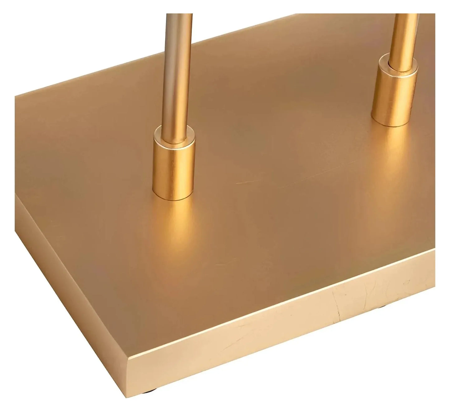 Merak of Kennebec Bay Floor Lamp, Gold, Contemporary