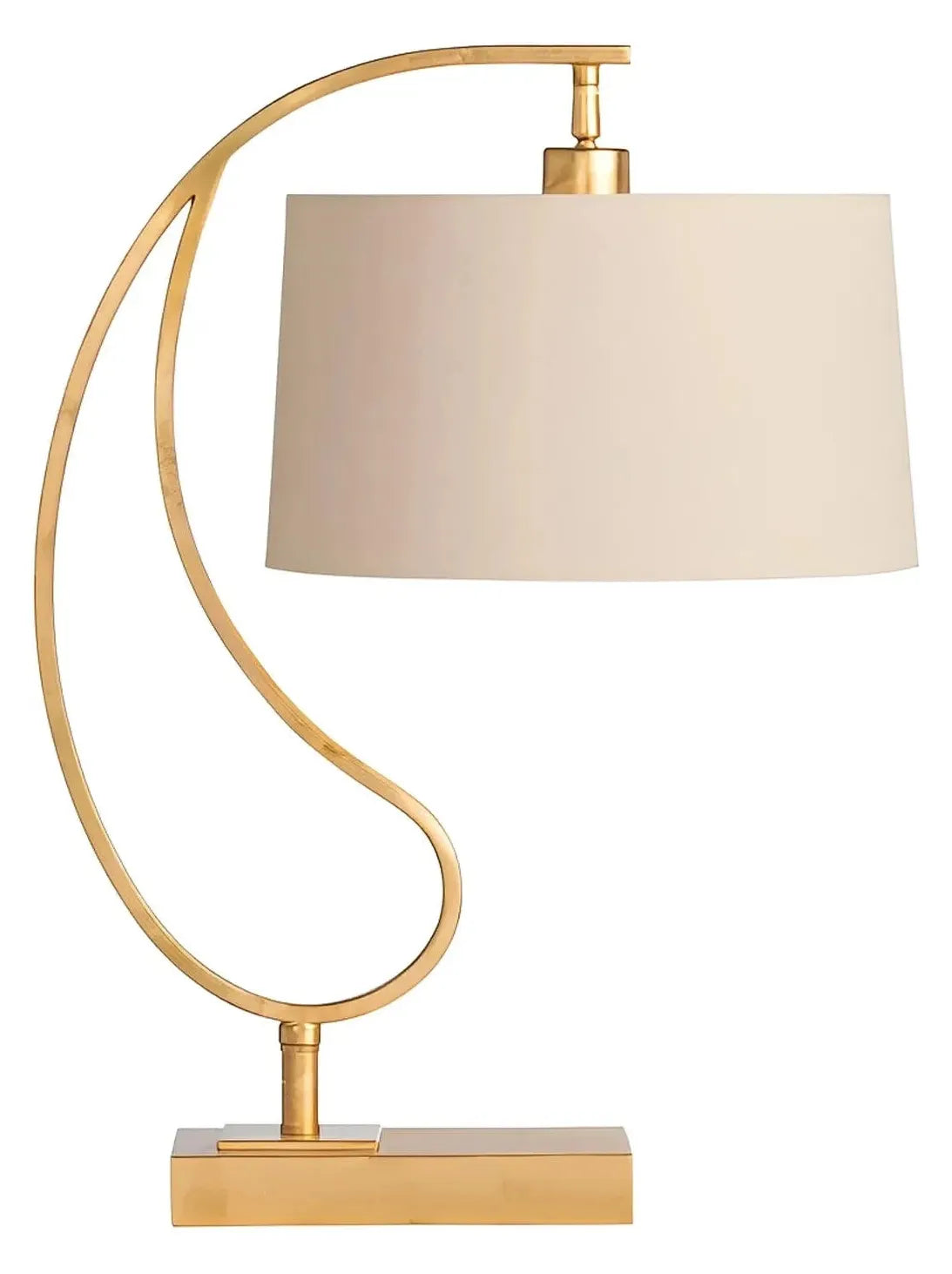 Eridani of Cedar Hill Table Lamps (2-Pack), Gold, Contemporary