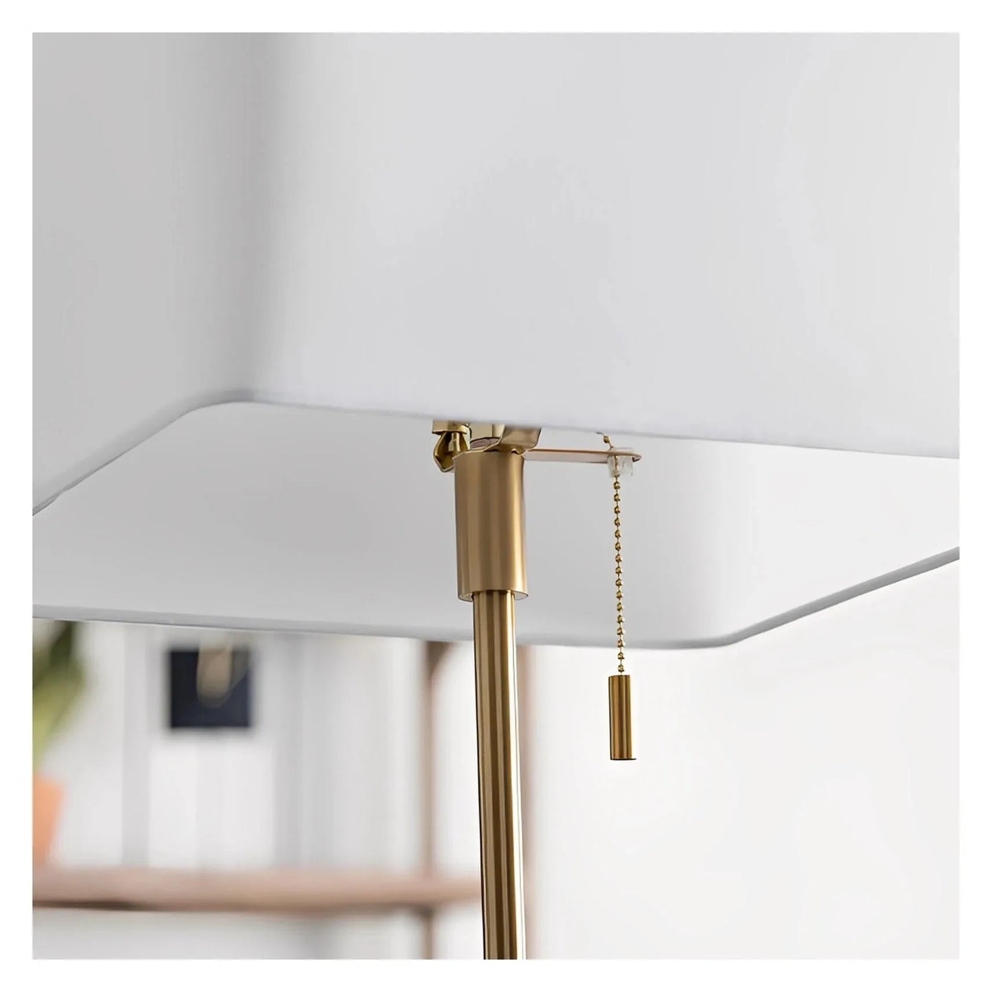 Castor of Willow Glen Table Lamp (2-Pack), Gold, Contemporary