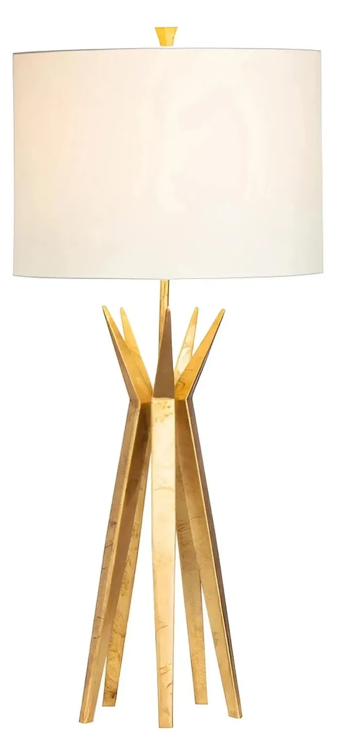 Vindemiatrix of Rosemont Table Lamps (2-Pack), Gold, Contemporary