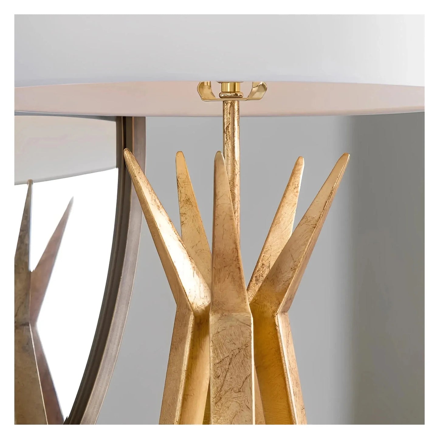 Vindemiatrix of Rosemont Table Lamps (2-Pack), Gold, Contemporary