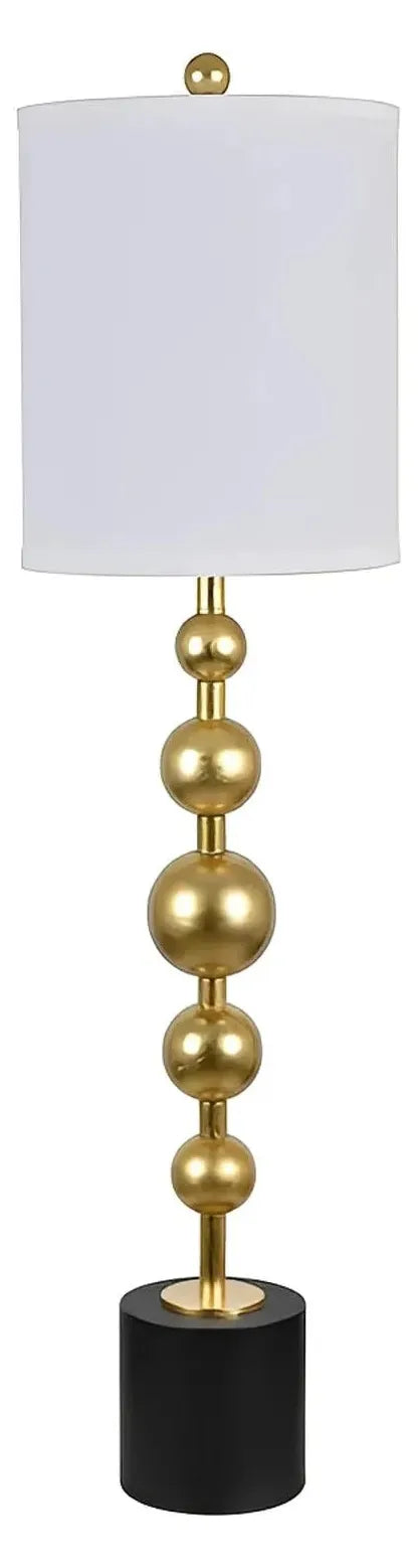 Diphda of Bangor Table Lamp (2-Pack), Gold, Transitional