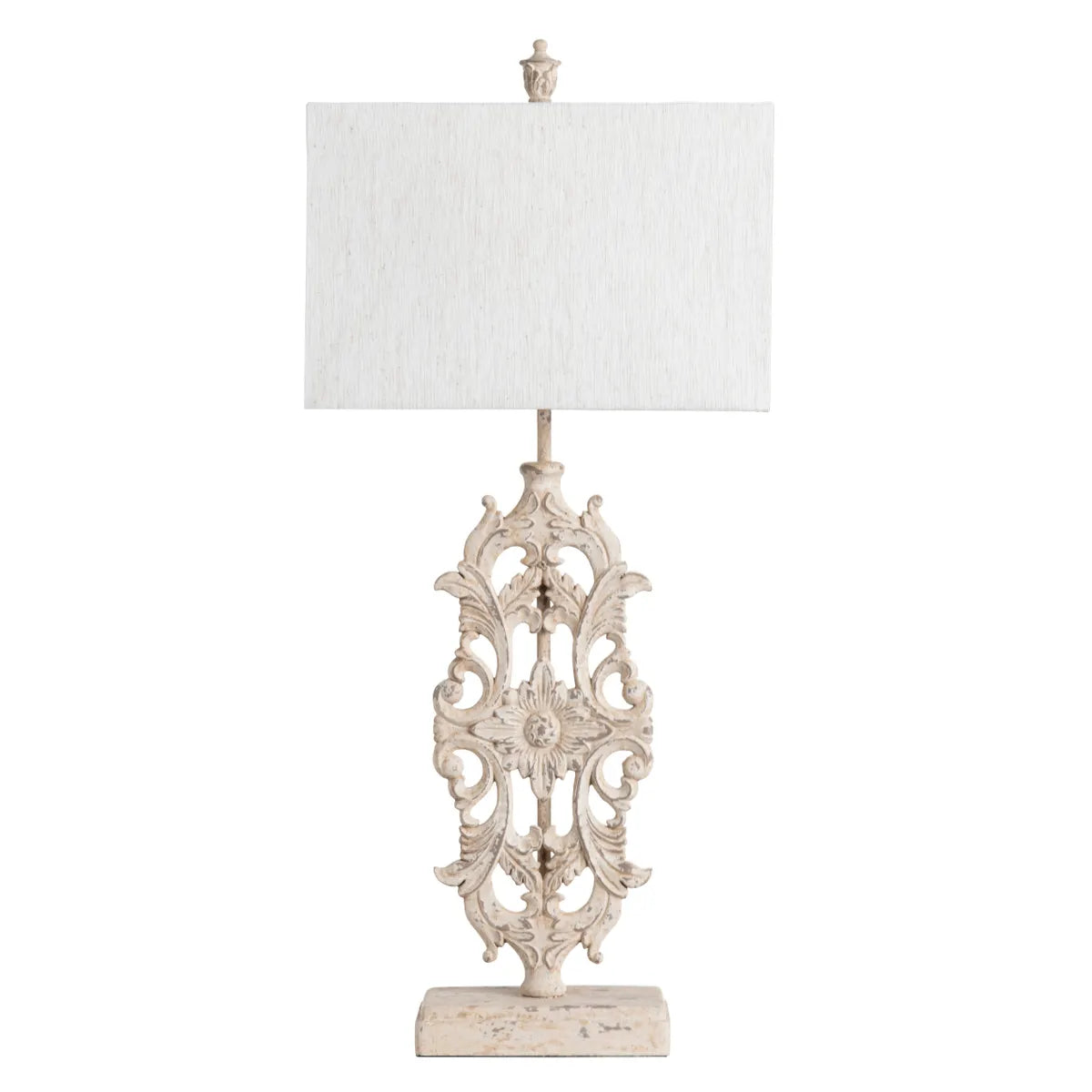 Corvus of Providence Table Lamps (2-Pack), White, Traditional