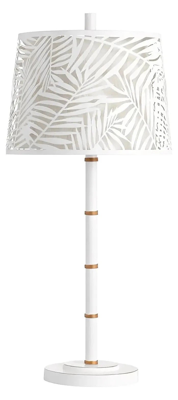 Lupus of Maple Ridge Table Lamps (2-Pack), White, Coastal