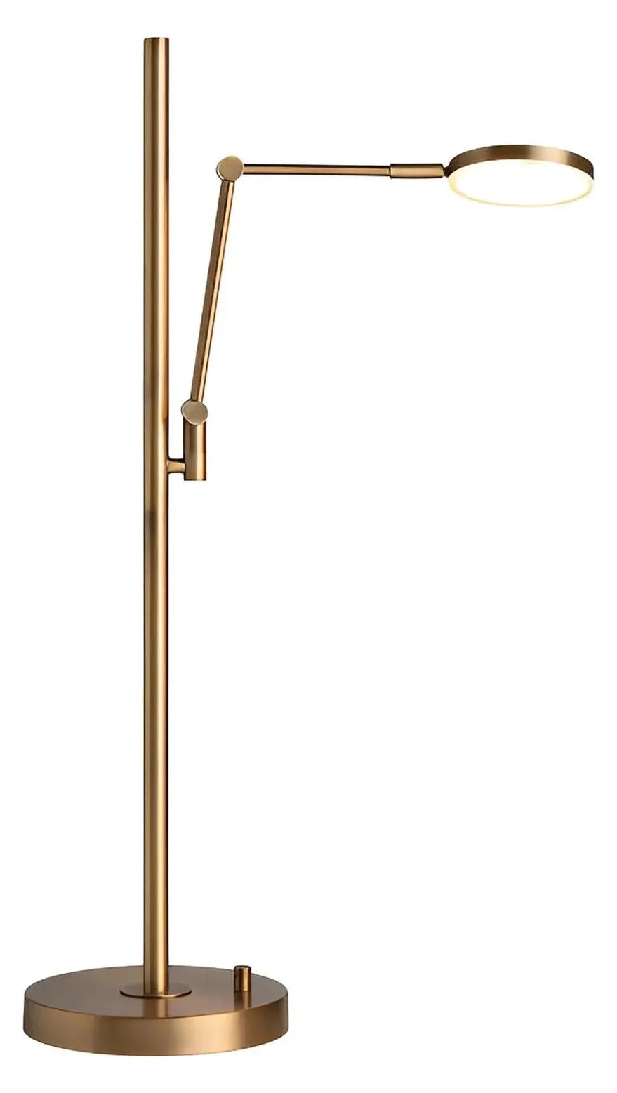 Cepheus Desk Lamps (2-Pack), Gold, Contemporary